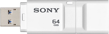Sony 64GB MicroVault Entry USB 3.0 White
