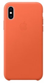 Apple Leather Back Case for Apple iPhone XS Sunset