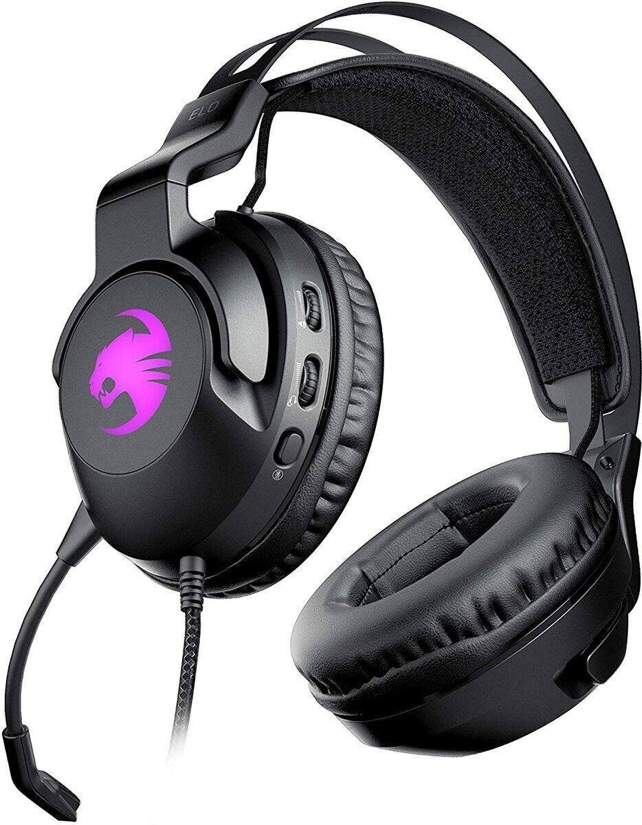 Ausinės Roccat Elo 7.1, juodos - 1a.lt