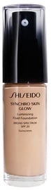 Tonālais krēms Shiseido Synchro Skin Glow R3 Rose, 30 ml