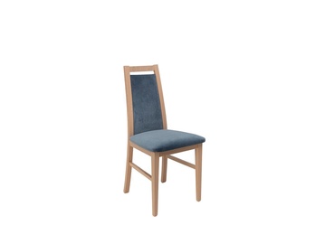 Стул для столовой Black Red White Salsa Chair Blue/Sonoma Oak