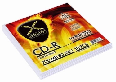 Extreme CD-R 700MB / 80min 52x 10pcs