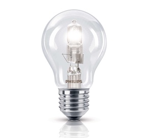 Spuldze Philips Halogēnā spuldze, A55, silti balta, E27, 42 W, 630 lm