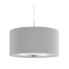 Klasikinis pakabinamas šviestuvas Searchlight Drum Pleat 2353-40SI, 3 x 7W E27