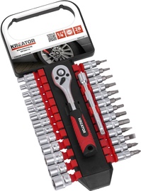Kreator KRT500118 Socket Set 1/2" 28pcs