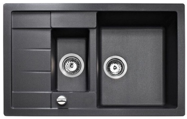 Раковина Teka Astral 60 B-TG, 780 мм x 500 мм x 200 мм