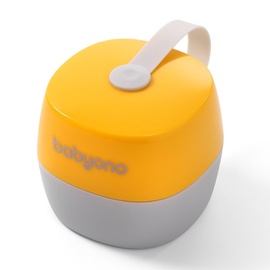 BabyOno Natural Nursing Soother Case Yellow/Gray 535/03