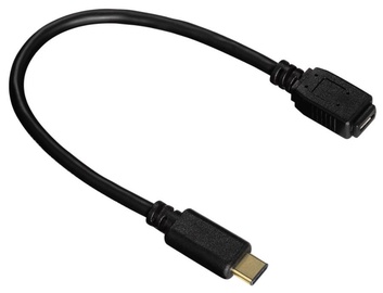 Delock Cable Micro USB / USB Black 3m