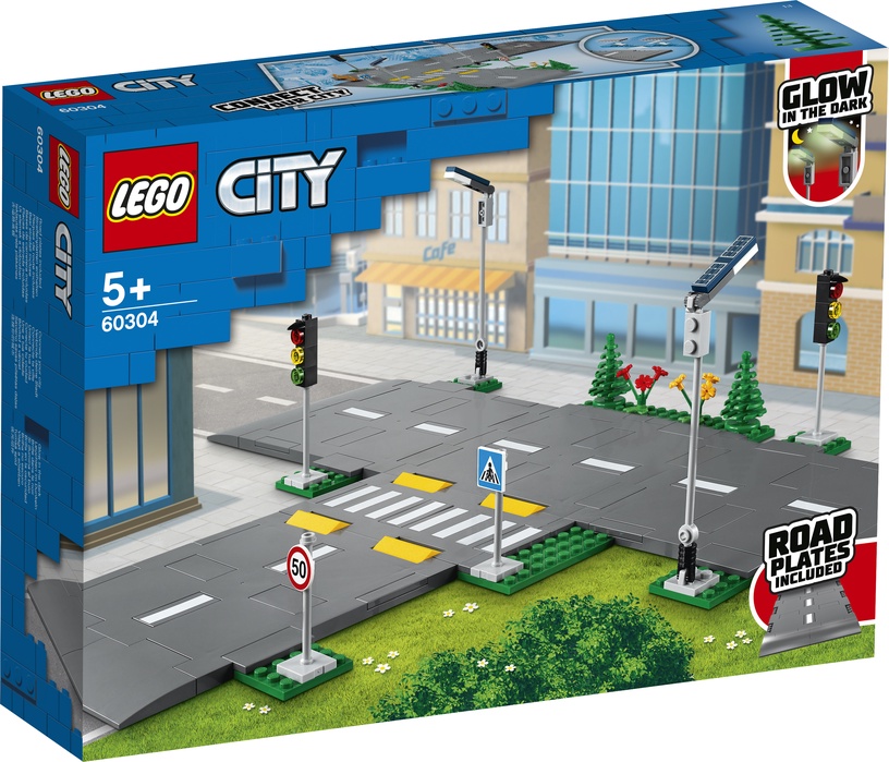 Konstruktor LEGO City Teeplaadid 60304, 112 tk