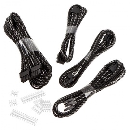 Laidas Phanteks Extension Cable Set, 0.5 m, sidabro/juoda