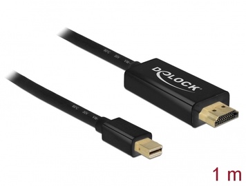 Провод Delock Passive mini DisplayPort 1.1 to HDMI Cable Mini DisplayPort, HDMI A male, 1 м