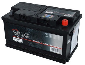 Аккумулятор Miles M080720, 12 В, 80 Ач, 720 а