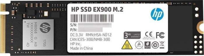 Kietasis diskas (SSD) HP, M.2, 120 GB