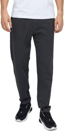 Audimas Stretch Cotton Regular Fit Mens Sweatpants Grey Melange 176/L