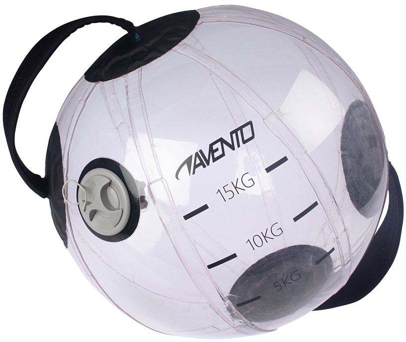 Pildītā un medicīniskā bumba Avento Aqua Ball, 15 kg