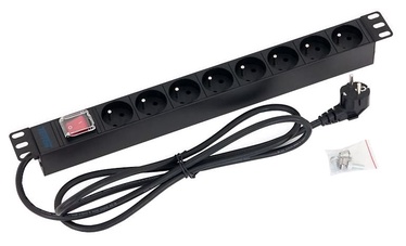 Triton Surge Protector 8 Outlet Black 2m