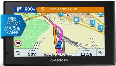 GPS навигация Garmin DriveSmart 51 Central Europe LMT-D