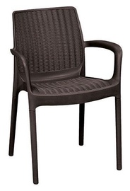 Садовый стул Keter Bali, коричневый, 55 см x 58 см x 83 см