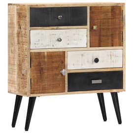 Kummut VLX Solid Mango Wood, mitmevärviline, 70x30x78 cm