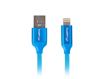 Lanberg USB To Lightning Blue 1.8m