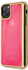 Guess Glow In The Dark Back Case For Apple iPhone 11 Pro Max Pink