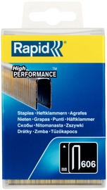 Rapid Narrow Crown 606/12mm Black Staples 3600pcs