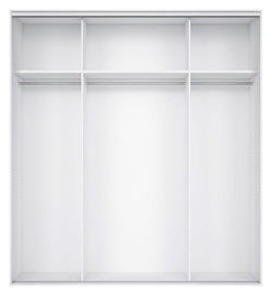 Black Red White Wardrobe Frame Nadir 230 White