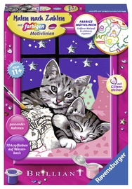 Ravensburger Painting By Numbers Sleeping Cats 279951