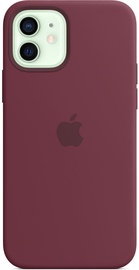Apple iPhone 12/12 Pro Silicone Case with MagSafe Plum