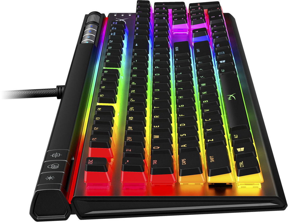 Klaviatūra HyperX Alloy Elite 2 Razer HyperX Red EN, juoda - Senukai.lt