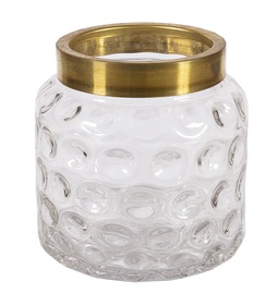 Home4you Luxo Vase D16x16cm Gold