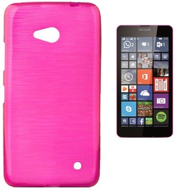 Чехол Forcell Jelly Brush Back Case For Microsoft 640 Lumia Pink