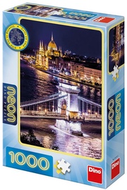 Dėlionė Dino Neon Budapest 54125, 1000 dalių