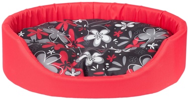 Лежанка Amiplay Fun Dog Oval Bedding M 52x44x14cm Red