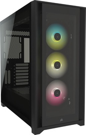 Корпус компьютера Corsair iCUE 5000X, черный