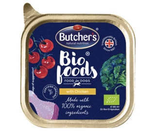 Влажный корм для собак Butchers Bio Foods, курица, 0.15 кг