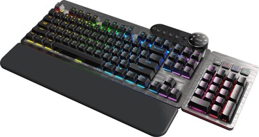 Клавиатура Mountain Everest Max Cherry MX Silver EN, черный/серый