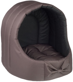 Amiplay Basic Oval Dog House L 44x44x46cm Brown