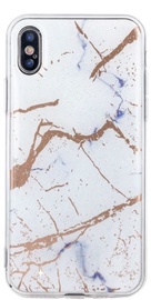 TakeMe Marmur Shine Back Case For Samsung Galaxy J4 Plus J415 White