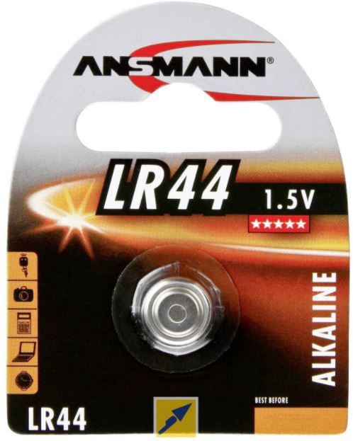 Baterijas Ansmann, LR44, 1.5 V, 1 gab.