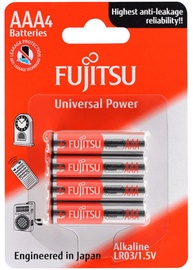 Fujitsu LR03 Alkaline Battery Set 4pcs