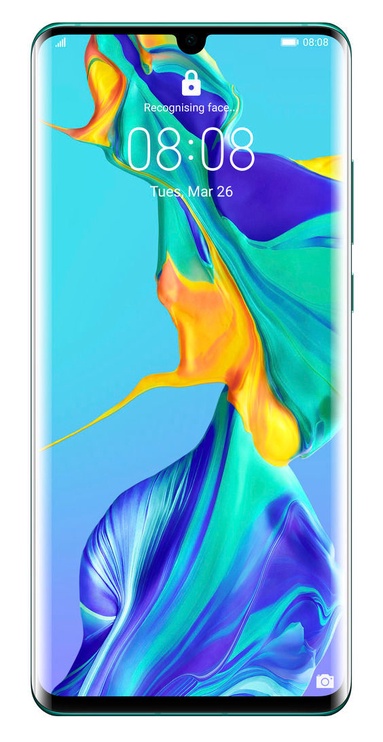 Mobilusis telefonas Huawei P30 Pro, mėlynas/žalias, 8GB/256GB