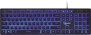 Klaviatūra Gembird UML3-01 Multimedia Keyboard RU Black