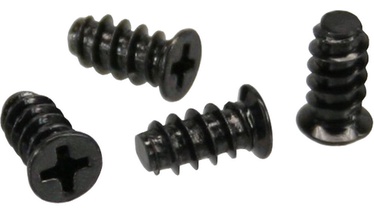 Stiprinājums InLine Fan Screws 5 x 10mm 50 pcs. Black