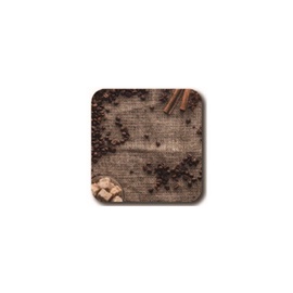 Dekoratyvinis padėkliukas, 10 x 10 cm, 4 vnt.