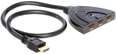 Videosignaali jagaja (Splitter) Delock HDMI 3 - 1 Switch Bidirectional 87619