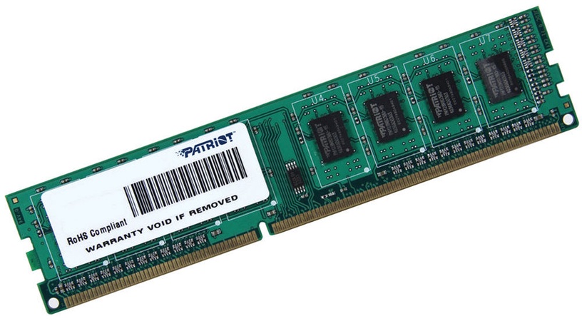 Operatyvioji atmintis (RAM) Patriot PSD34G160081, DDR3 (RAM), 4 GB, 1600 MHz