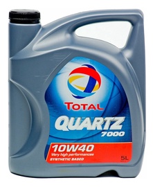 Машинное масло Total 10W - 40, полусинтетическое, для легкового автомобиля, 5 л