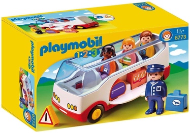 Playmobil 1-2-3 Airport Shuttle Bus 6773