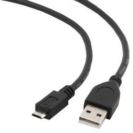 Juhe Natec, Micro USB male, 0.5 m, must